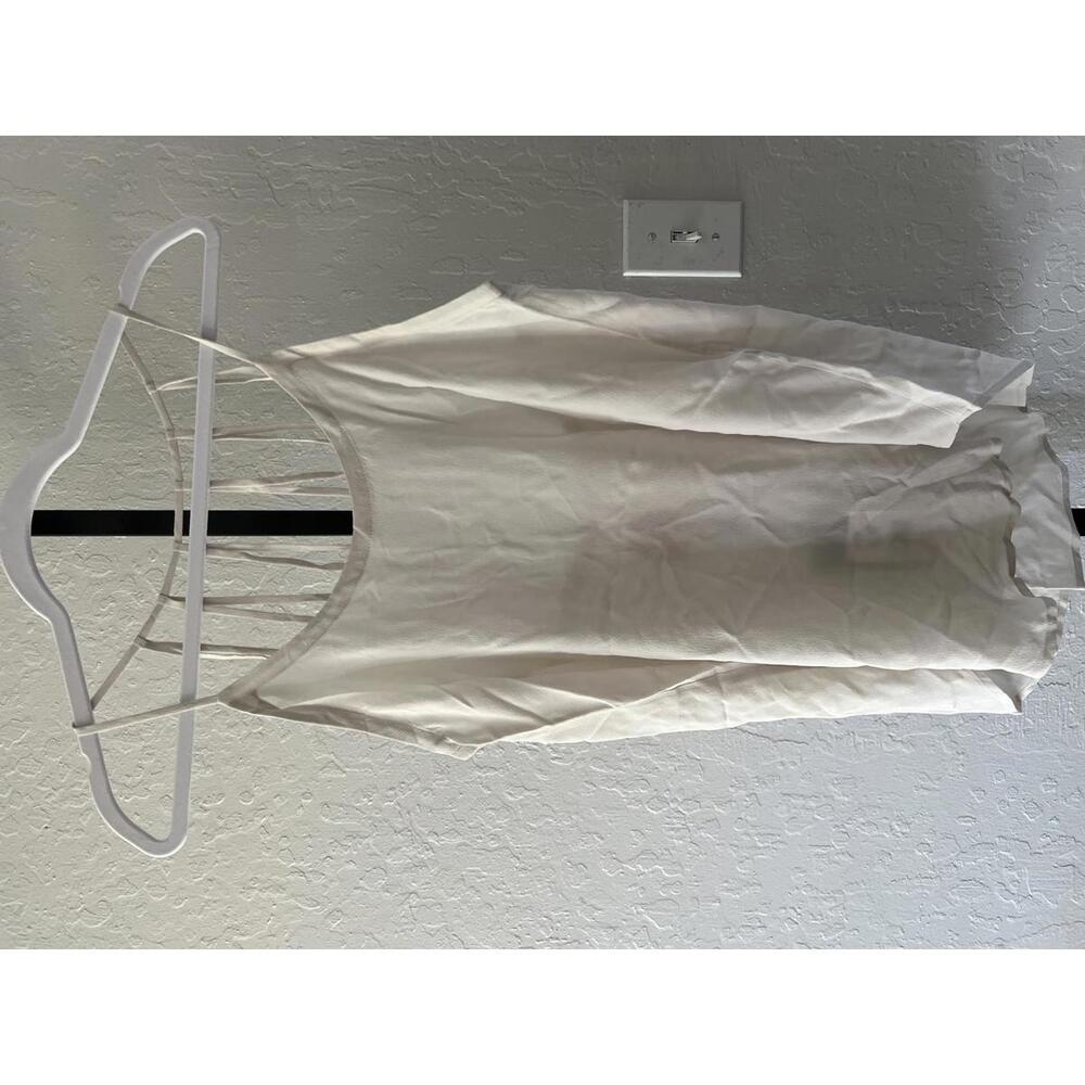 Chaser Vintage Wash Cream Camisole Top - Size L